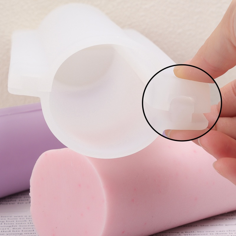 Soap Making Kit For Beginners - Molde de Silicone em Coluna Longa