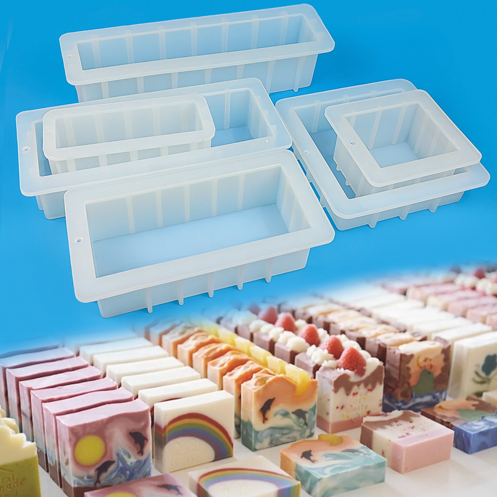Soap Making Kit For Beginners - Molde de silicone para sabonete artesanal,