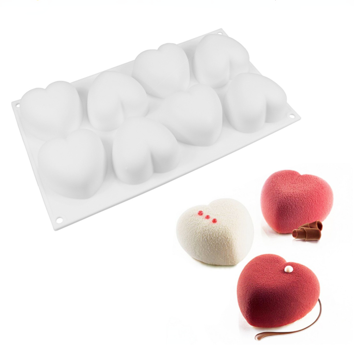 Soap Making Diy Kit - Amor coração silicone sabão molde artesanal