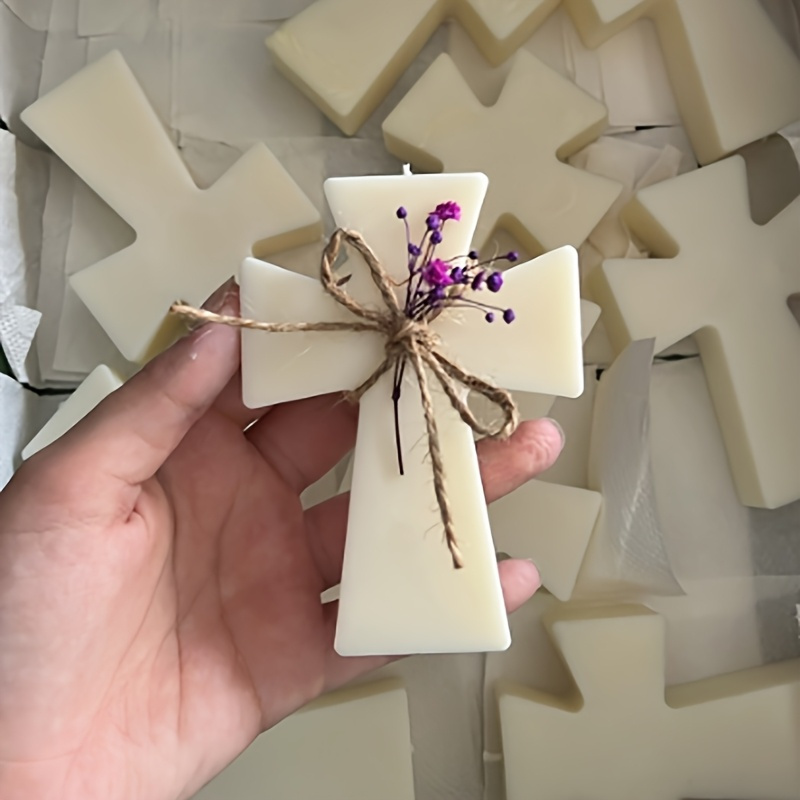 Soap Making Diy Kit - Molde de silicone bênção cruz diy