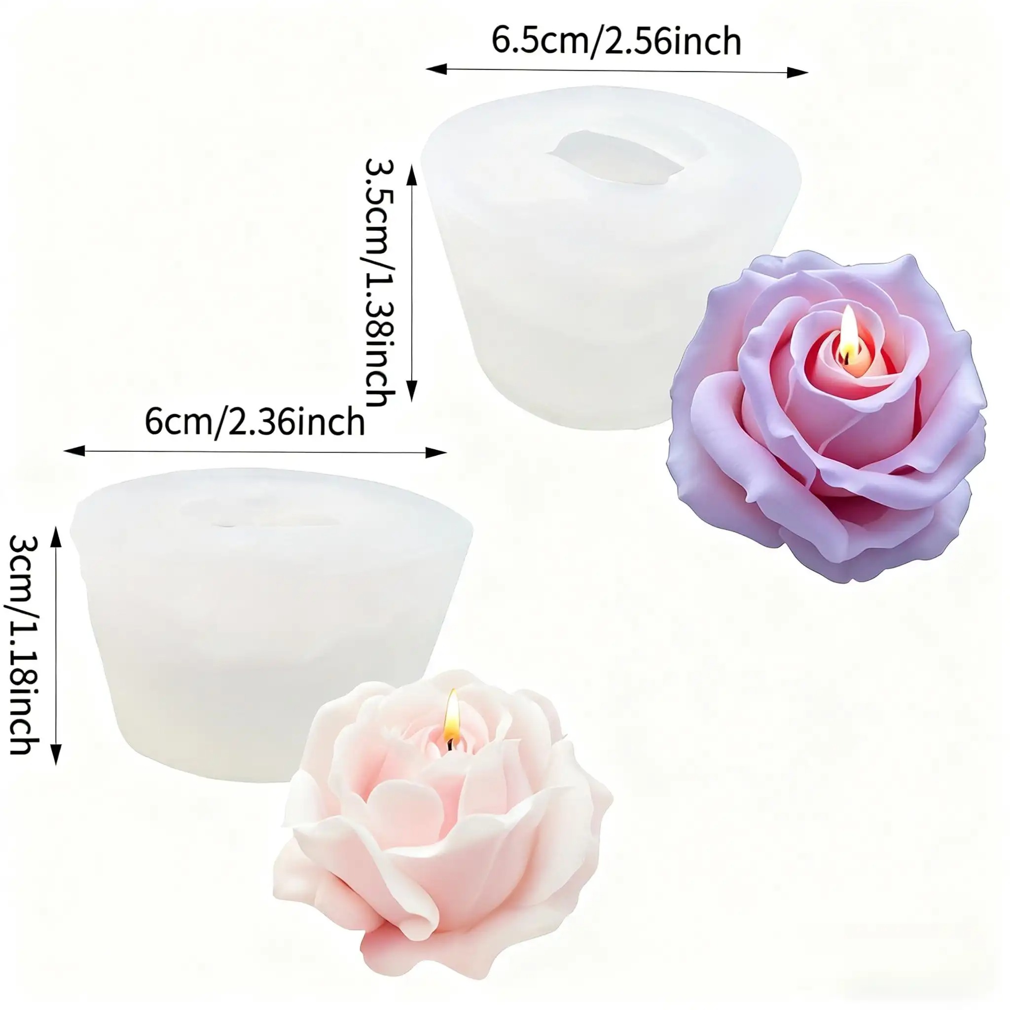 Conjunto de 2 moldes de silico - Soap Making Gifts avaliação e preço
