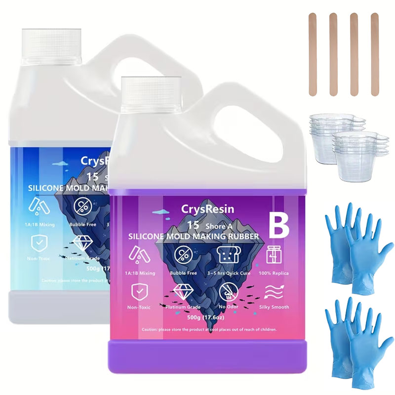 500ml 2 Frascos de Silicone Lí - Soap Making Diy Kit avaliação e preço