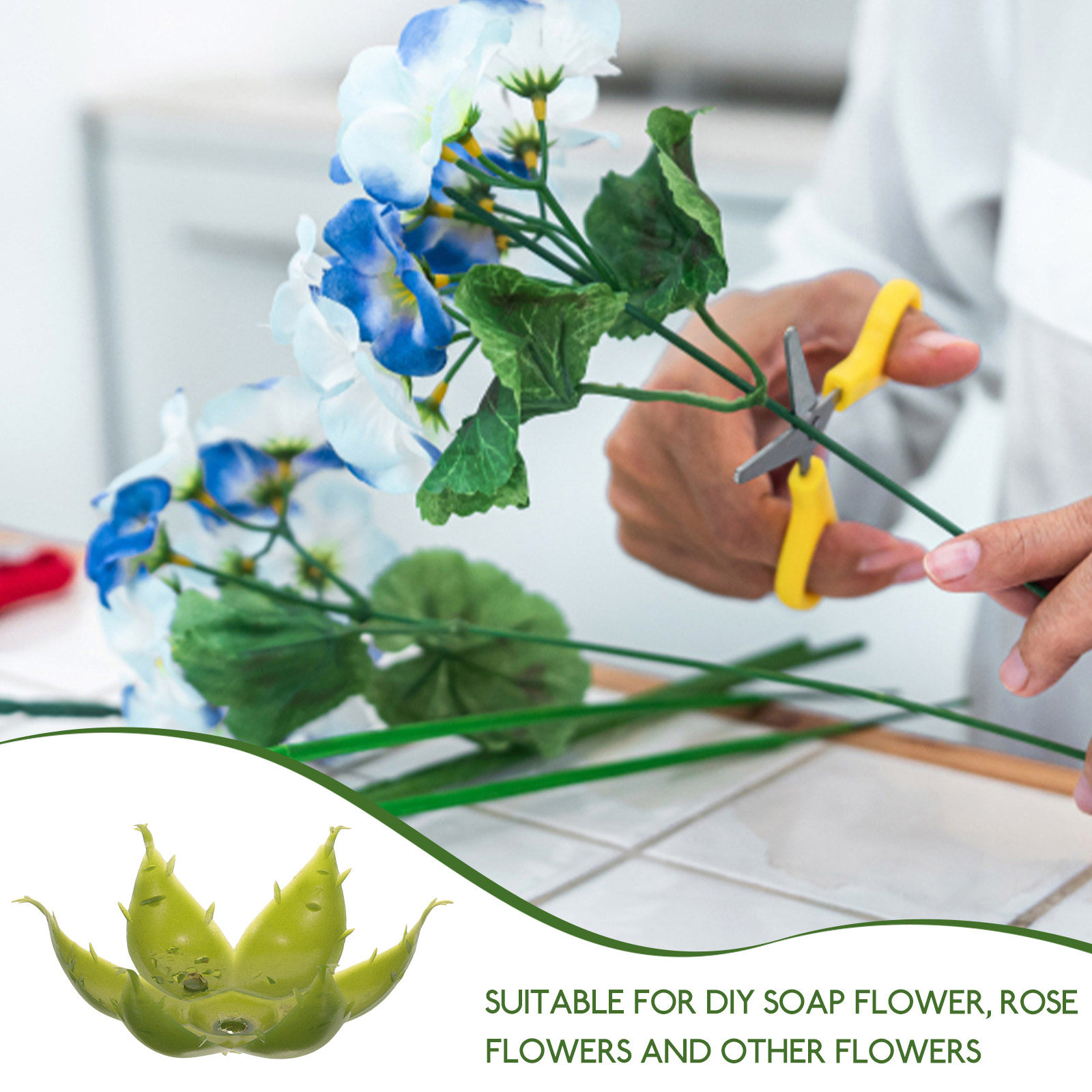 50 unidades de cálices de rosa - Soap Making Ins avaliação e preço