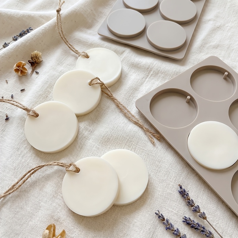 Molde de Silicone Redondo com  - Soap Making Instructions avaliação e preço