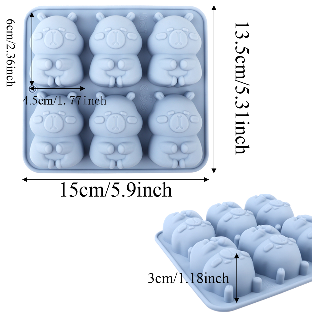 1 Forma de silicone para bolos - Soap Making Instructions avaliação e preço