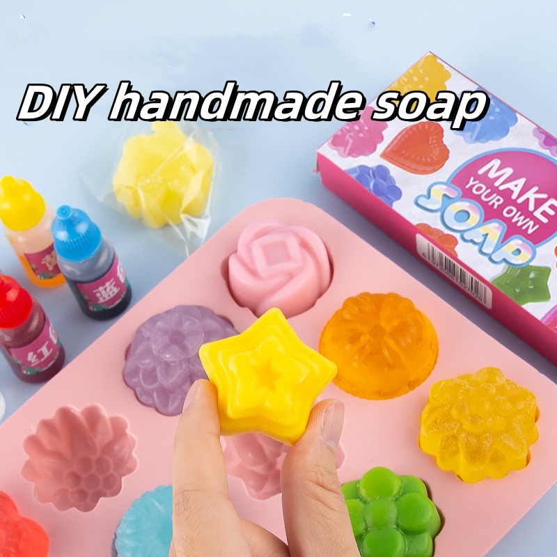 DIY Handmade Crystal Soap Maki - Soap Making Gifts avaliação e preço