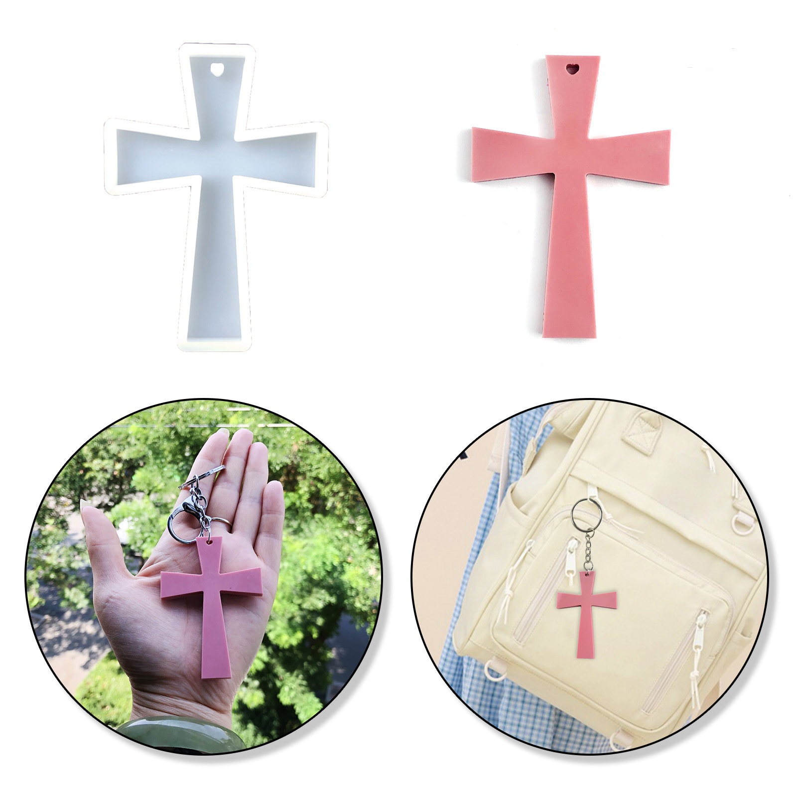 Molde de silicone bênção cruz  - Soap Making Diy Kit avaliação e preço