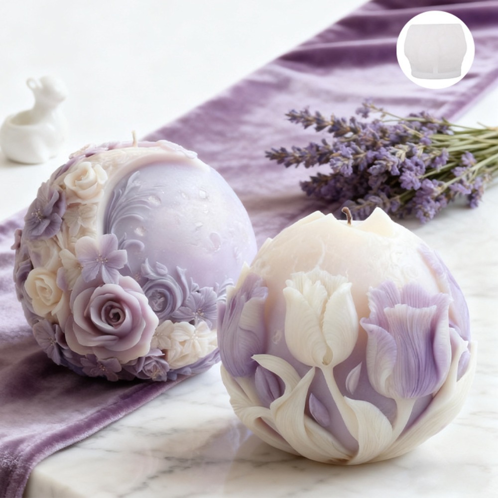 Molde de Silicone para Vela em - Soap Making Gifts avaliação e preço