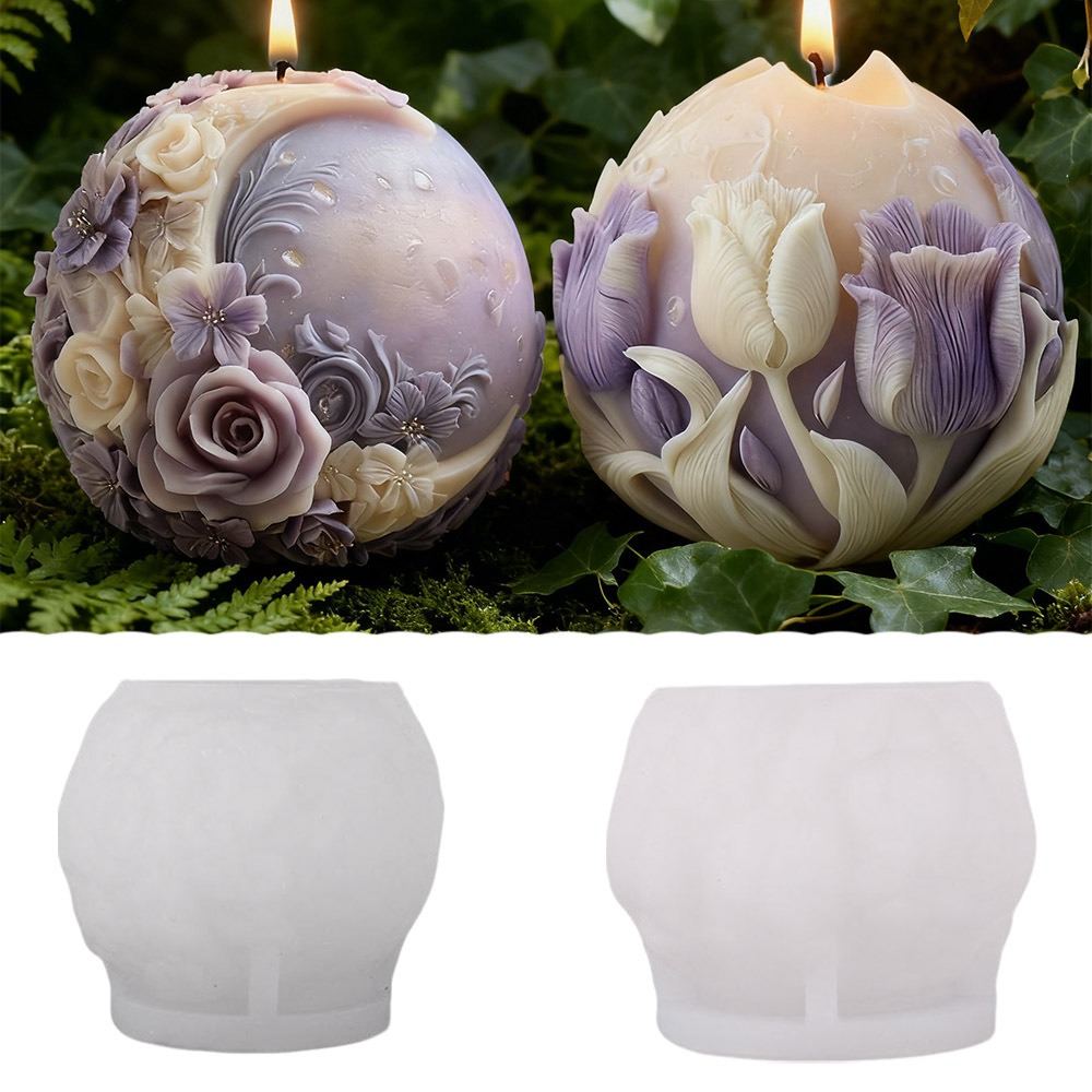 Molde de Silicone para Vela em - Soap Making Gifts avaliação e preço
