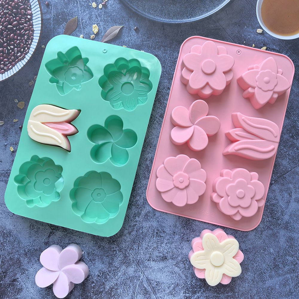 Moldes de Silicone para Flores - Soap Making Instructions avaliação e preço
