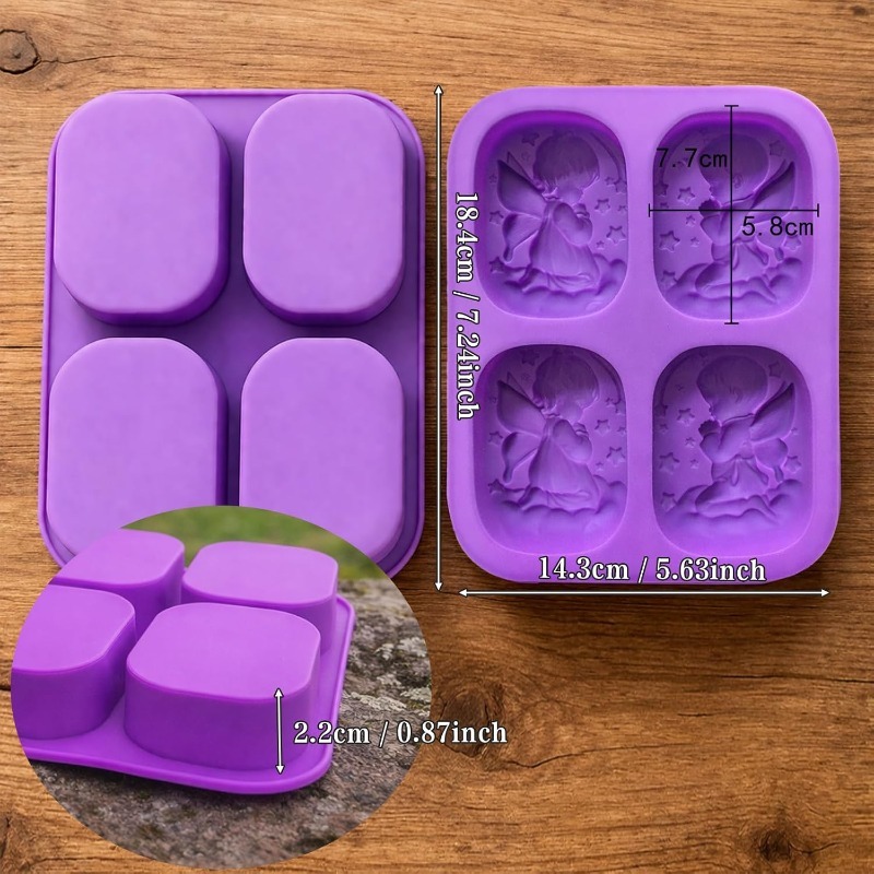 Molde de Silicone Anjo para Fa - Soap Making Kit For Beginners avaliação e preço